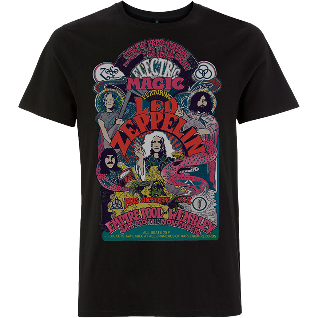 Electric Magic Tee - Merch Jungle - Official Led Zeppelin band merchandise.