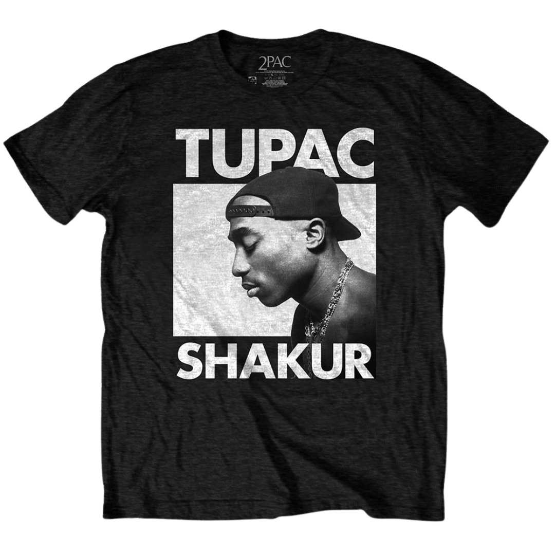 Eyes Closed Tee - Merch Jungle - Official Tupac band merchandise.