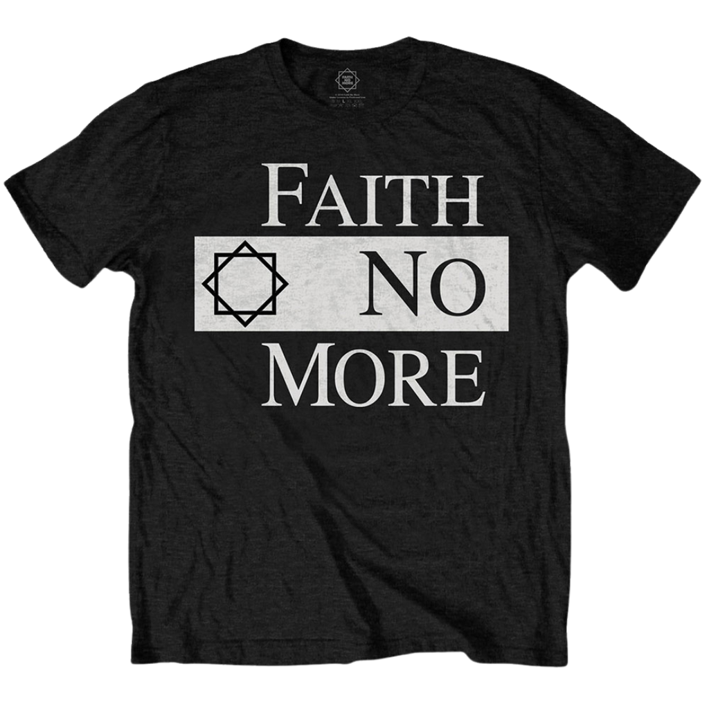 Faith No More Classic Logo Tee - Merch Jungle - Official Faith No More band merchandise.