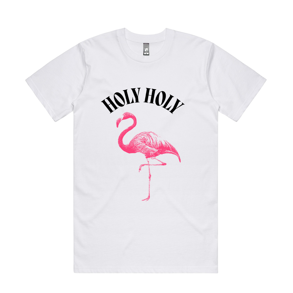 Flamingo Tee - Merch Jungle - Official Holy Holy band t-shirts and band merch.