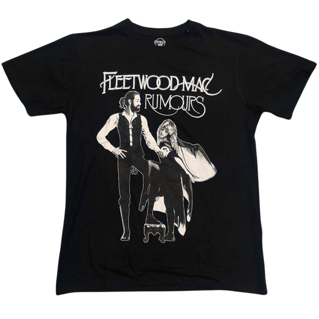 Rumours Tee Black - Merch Jungle - Official Fleetwood Mac band t-shirts and band merch.