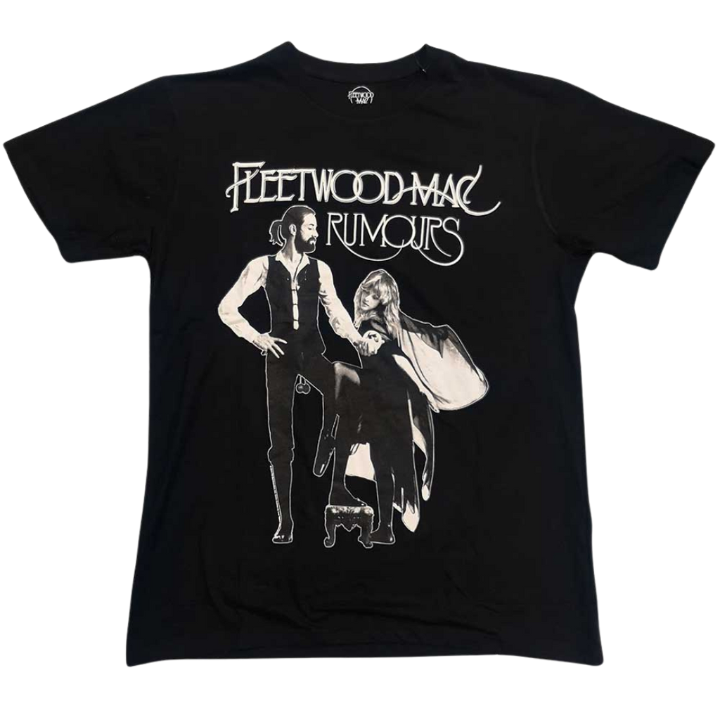 Rumours Tee Black - Merch Jungle - Official Fleetwood Mac band t-shirts and band merch.