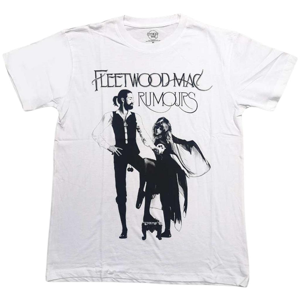 Rumours Tee White - Merch Jungle - Official Fleetwood Mac band t-shirts and band merch.