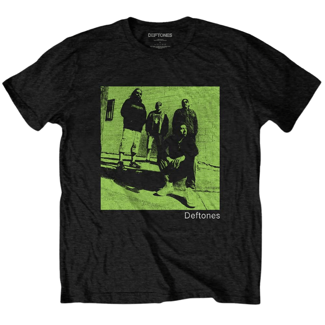 Green Photo Tee - Merch Jungle - Official Deftones band t-shirts and band merch.
