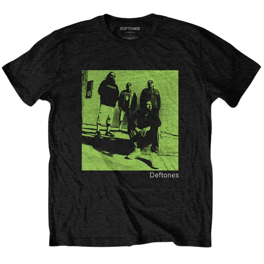 Green Photo Tee - Merch Jungle - Official Deftones band t-shirts and band merch.
