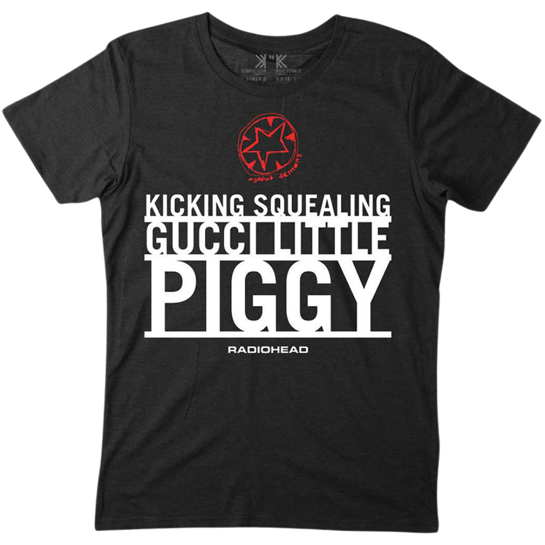Gucci Piggy Tee - Merch Jungle - Official Radiohead band t-shirts and band merch.
