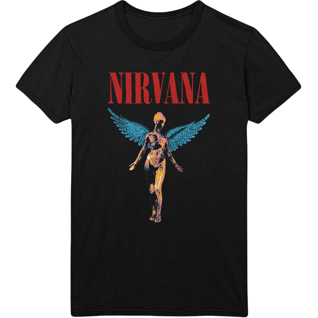 Angelic In Utero Tee - Merch Jungle - Official Nirvana band merchandise.