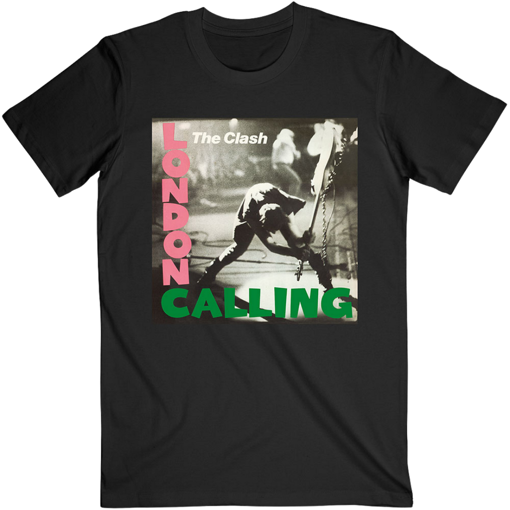 London Calling Tee - Merch Jungle - Official The Clash band t-shirts and band merch.
