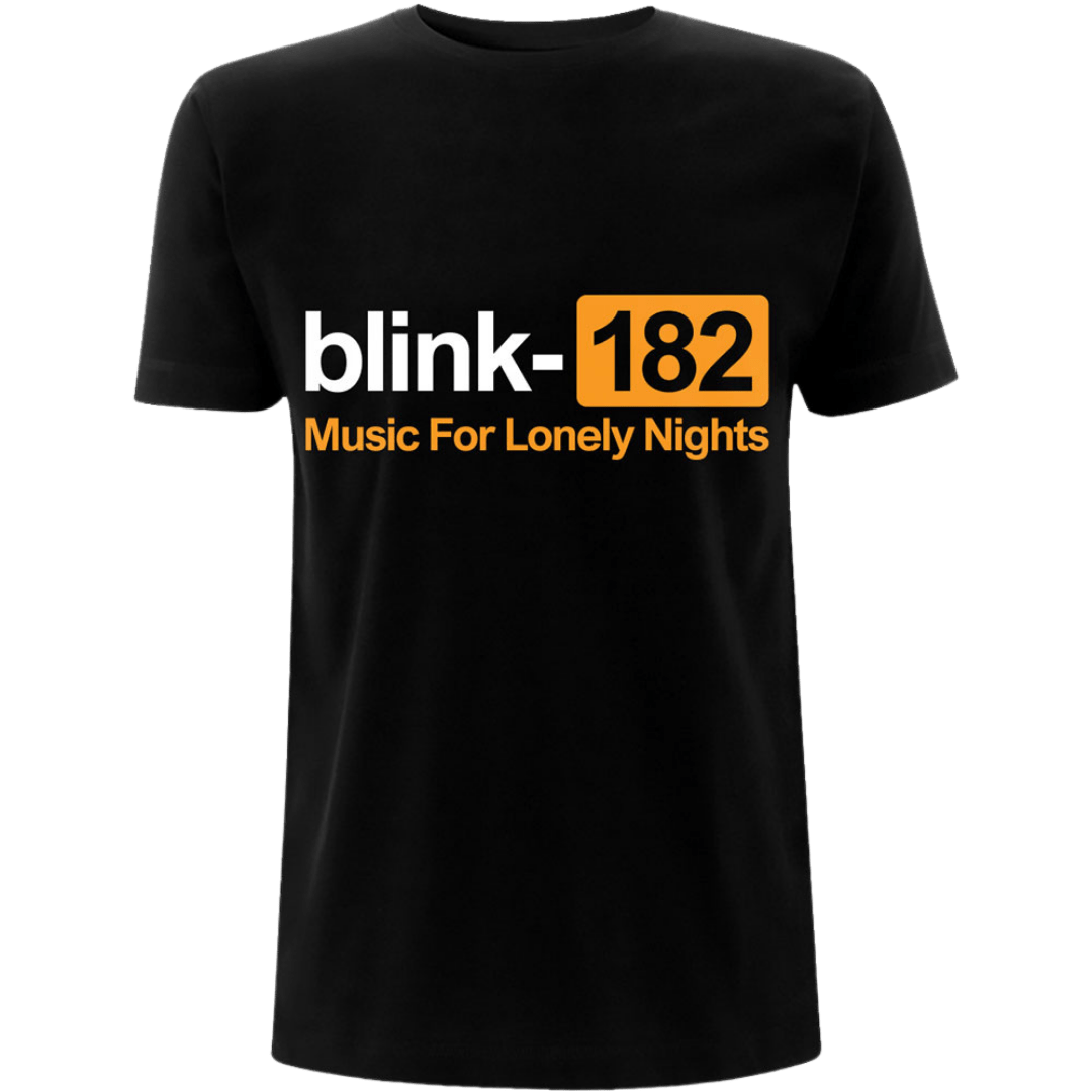 Blink 182 Music For Lonely Nights T Shirt Merch Jungle