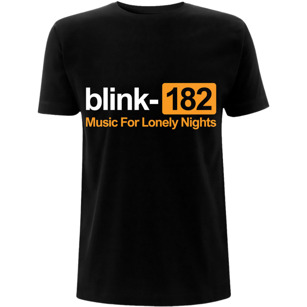 Lonely Nights Tee - Merch Jungle - Official Blink-182 band t-shirts and band merch.
