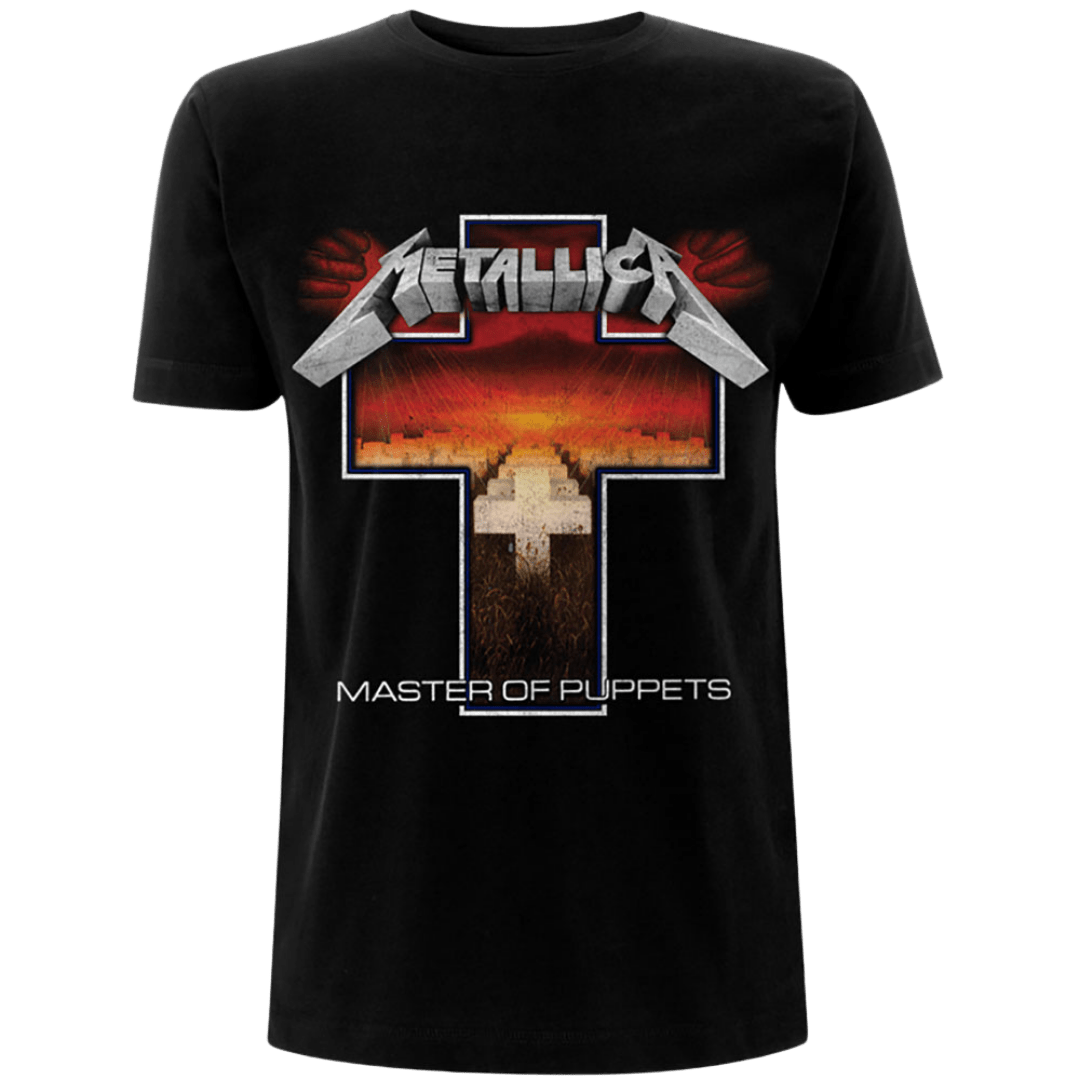 Master of Puppets Tee - Merch Jungle - Official Metallica band merchandise.