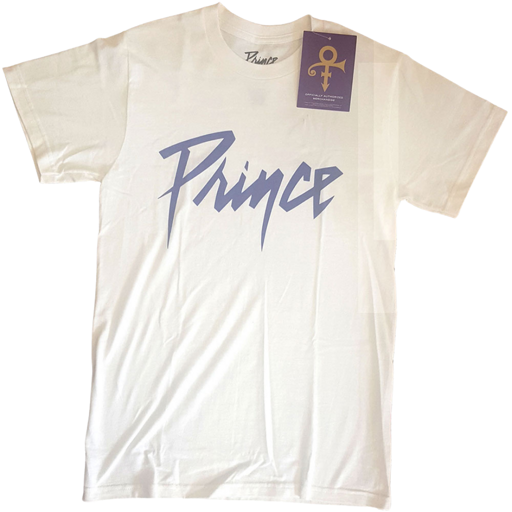 Purple Logo Tee - Merch Jungle - Official Prince band t-shirts and band merch.