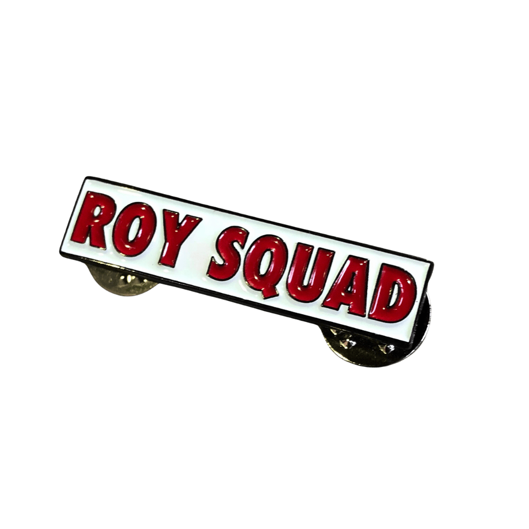 Roy Squad Pin Badge - Merch Jungle - Official Alex Cameron band merchandise.