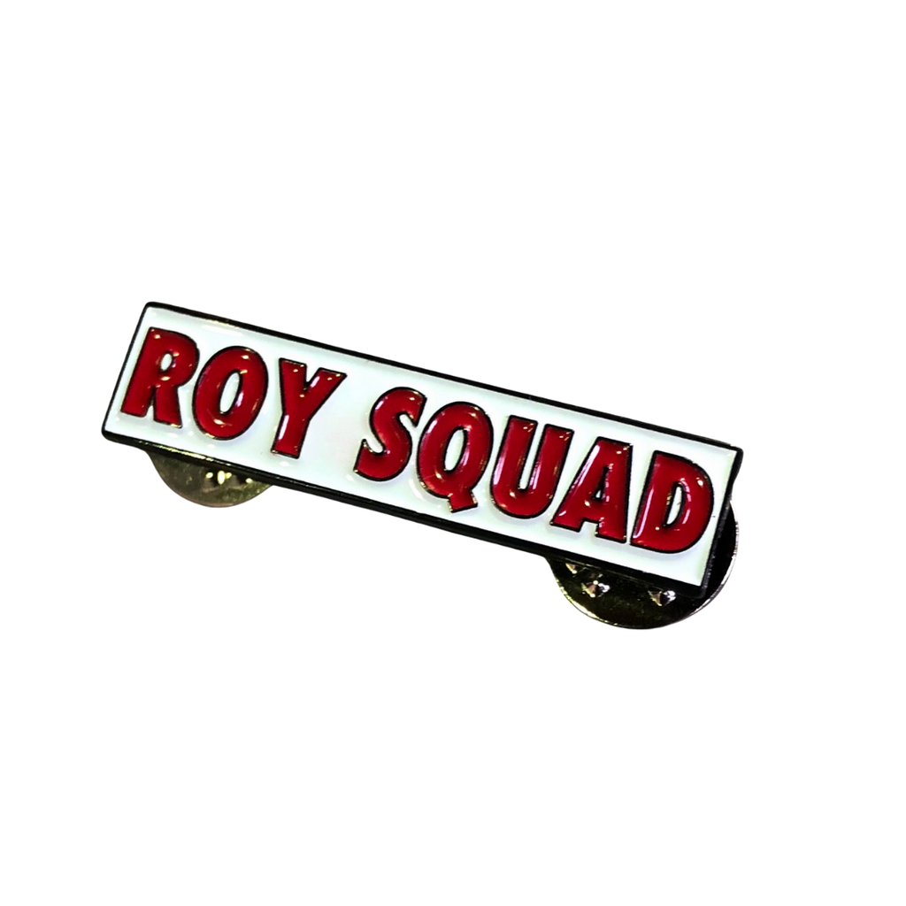 Roy Squad Pin Badge - Merch Jungle - Official Alex Cameron band merchandise.