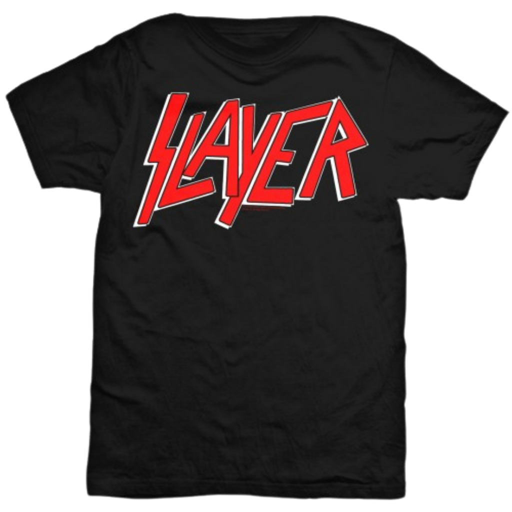 Slayer Logo Tee - Merch Jungle - Official Slayer band t-shirts and band merch.