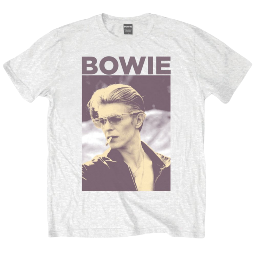 Smoking Tee - Merch Jungle - Official David Bowie band merchandise.