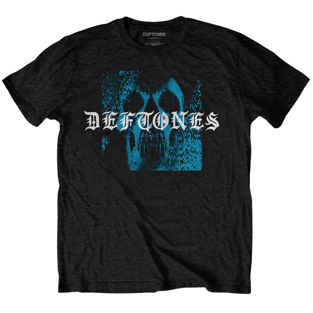 Static Skull Tee - Merch Jungle - Official Deftones band t-shirts and band merch.