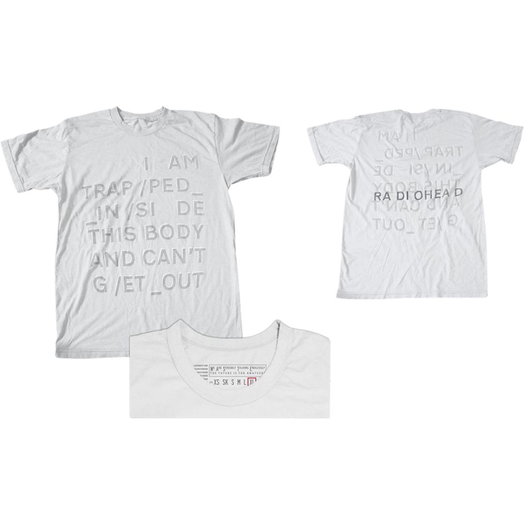 Trapped Tee - Merch Jungle - Official Radiohead band t-shirts and band merch.