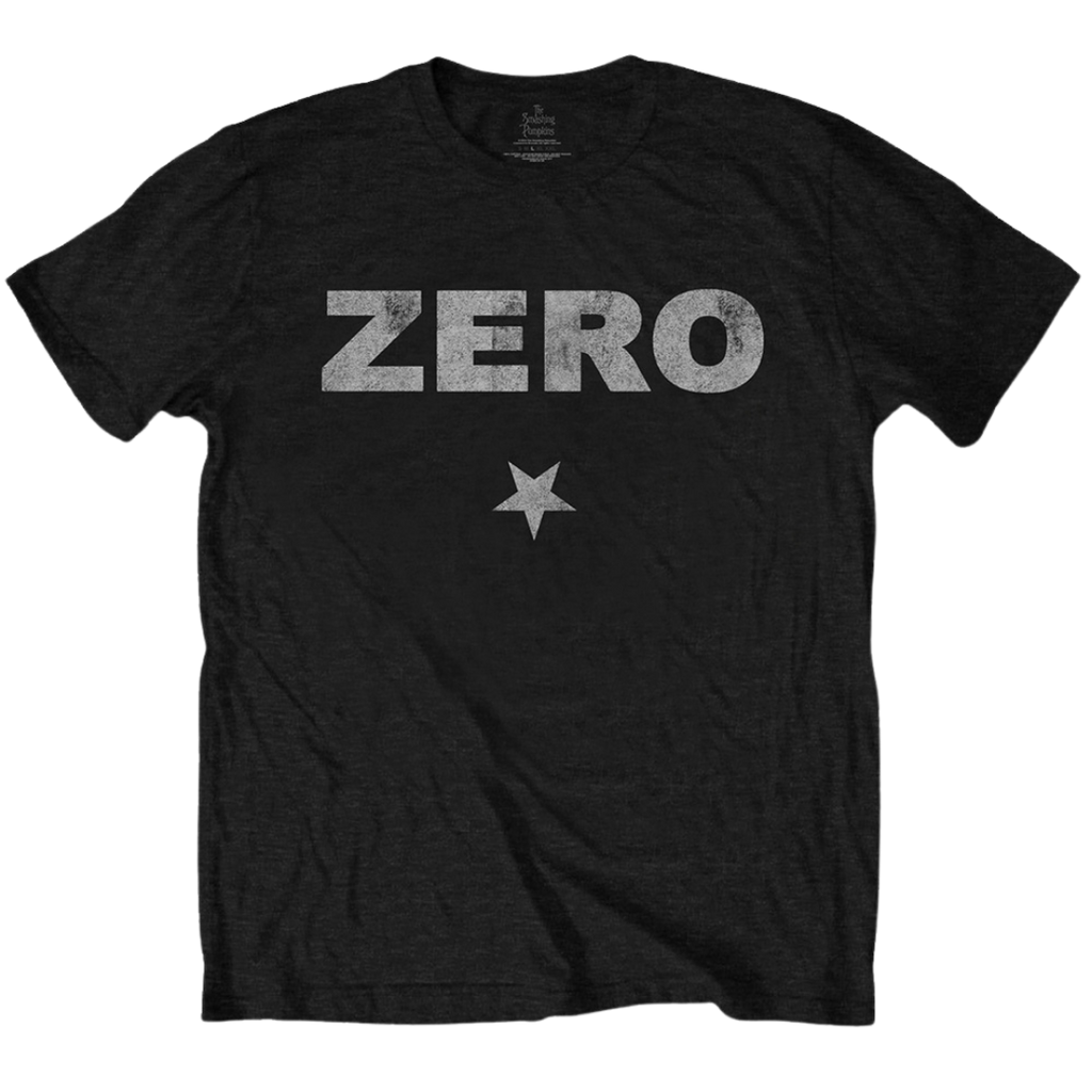 Zero Distressed Tee - Merch Jungle - Official The Smashing Pumpkins band t-shirts and band merch.