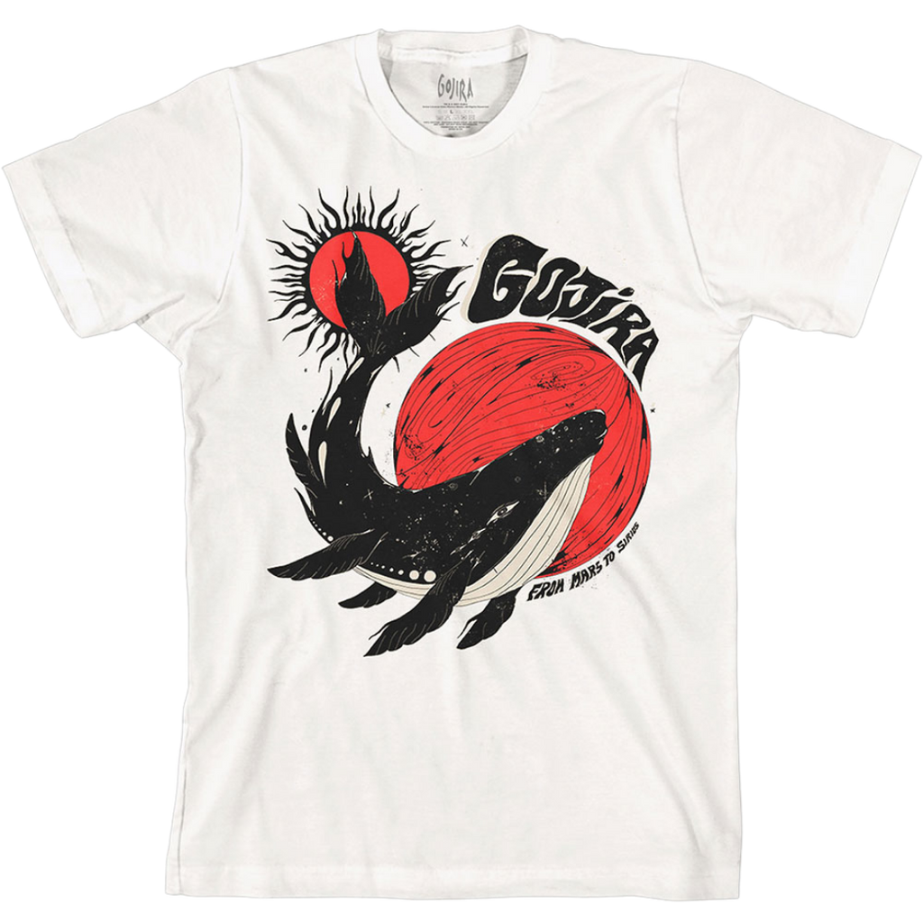Whale Tee - Merch Jungle - Official Gojira band t-shirts and band merch.