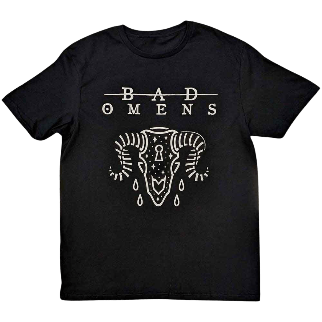 Bad Omens / Ram Skull Tee - Merch Jungle - Official Bad Omens band t-shirts and band merch.