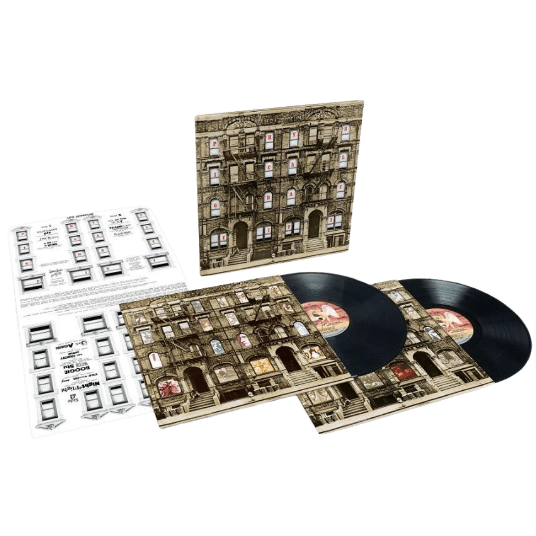 Led Zeppelin / Physical Graffiti (Vinyl) - Merch Jungle - Official Led Zeppelin band t-shirts and band merch.