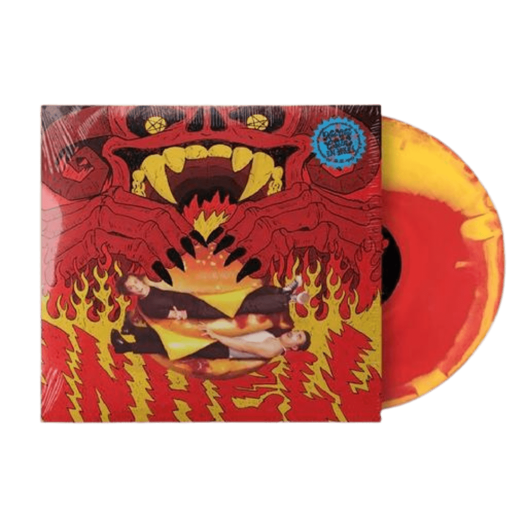 Polish Club / Now We're Cookin' In Hell EP (Red & Yellow Vinyl) - Merch Jungle - Official Polish Club music and merch