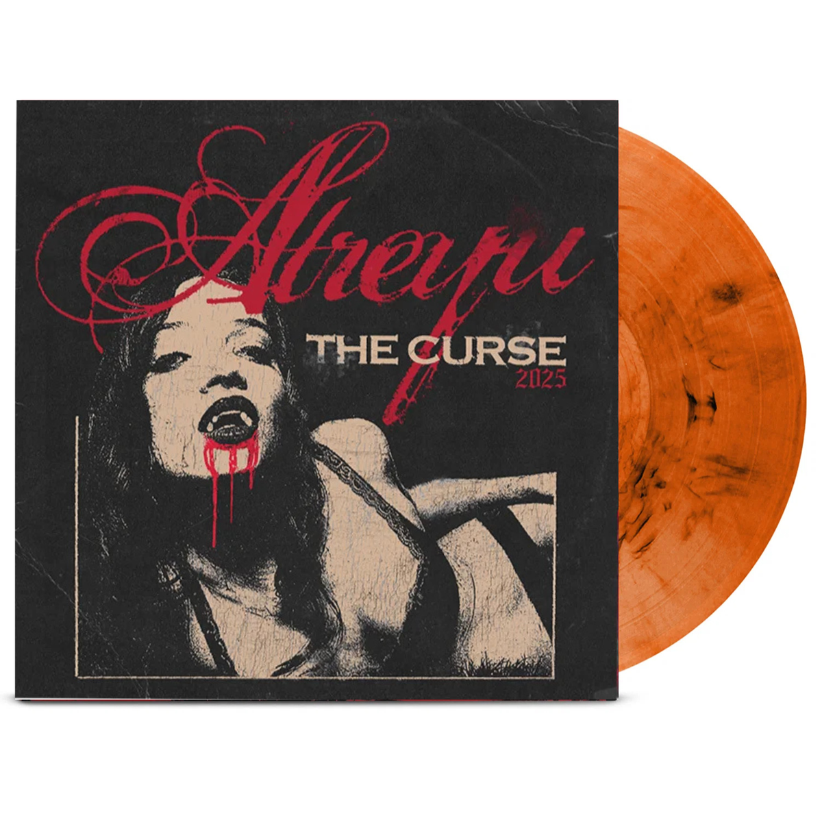 Atreyu / The Curse 2025 (Orange & Black Marble Vinyl, Ltd. Ed.) - Merch Jungle - Official Atreyu music and merch