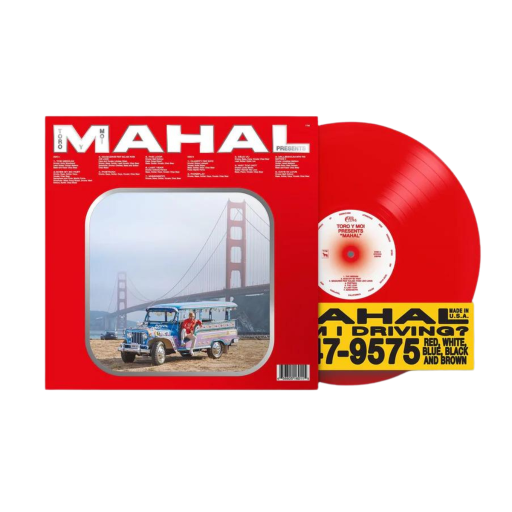 MAHAL (Red Opaque Vinyl) - Merch Jungle - Official Toro Y Moi band t-shirts and band merch.