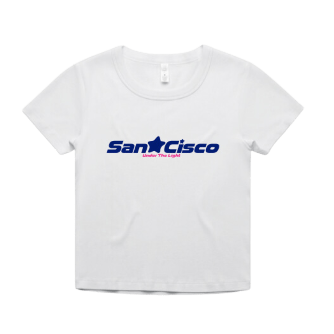 San Cisco / Under the Light Crop Tee - Merch Jungle - Official San Cisco music and merch