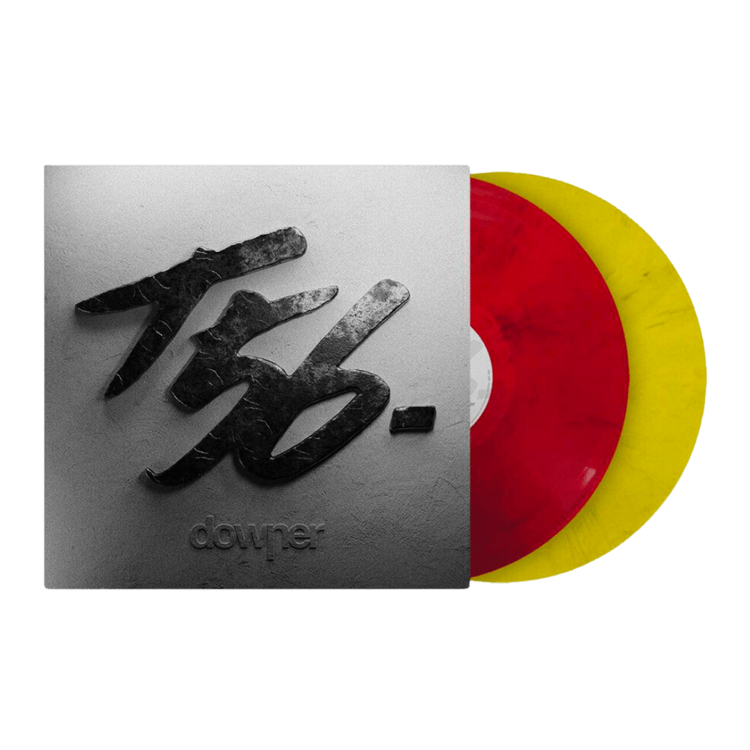 ten56. / Downer (Red/Yellow Marble Vinyl) - Merch Jungle - Official ten56. band t-shirts and band merch.