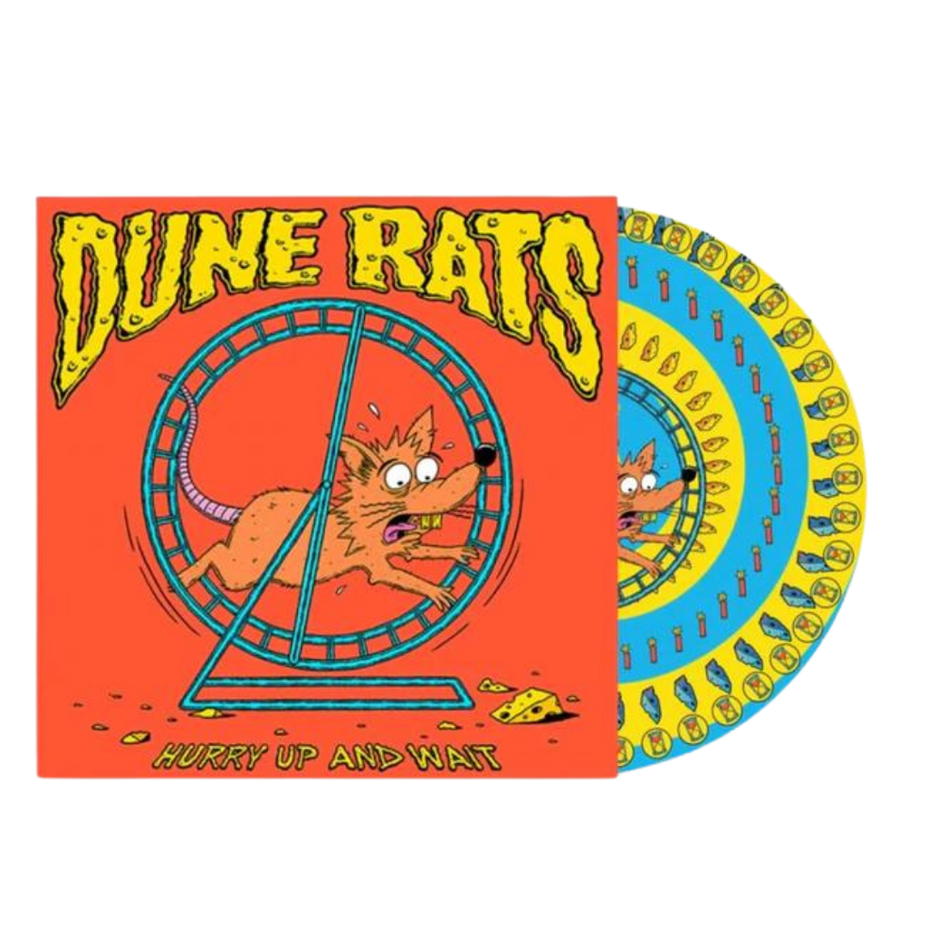 Hurry Up and Wait (Blue Cheese Vinyl) - Merch Jungle - Official Dune Rats band t-shirts and band merch.