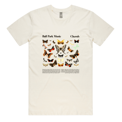Cherub Butterfly Tee - Merch Jungle - Official Ball Park Music band t-shirts and band merch.
