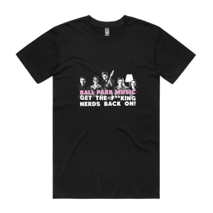 Get The Nerds Back On Tour Tee - Merch Jungle - Official Ball Park Music band t-shirts and band merch.