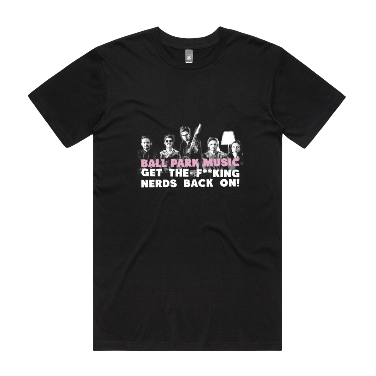 Ball Park Music  / Get The Nerds Back On Tour Tee - Merch Jungle - Official Ball Park Music music and merch
