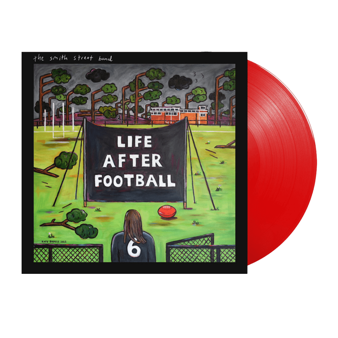 Life After Football (Red Vinyl) - Merch Jungle - Official The Smith Street Band band t-shirts and band merch.