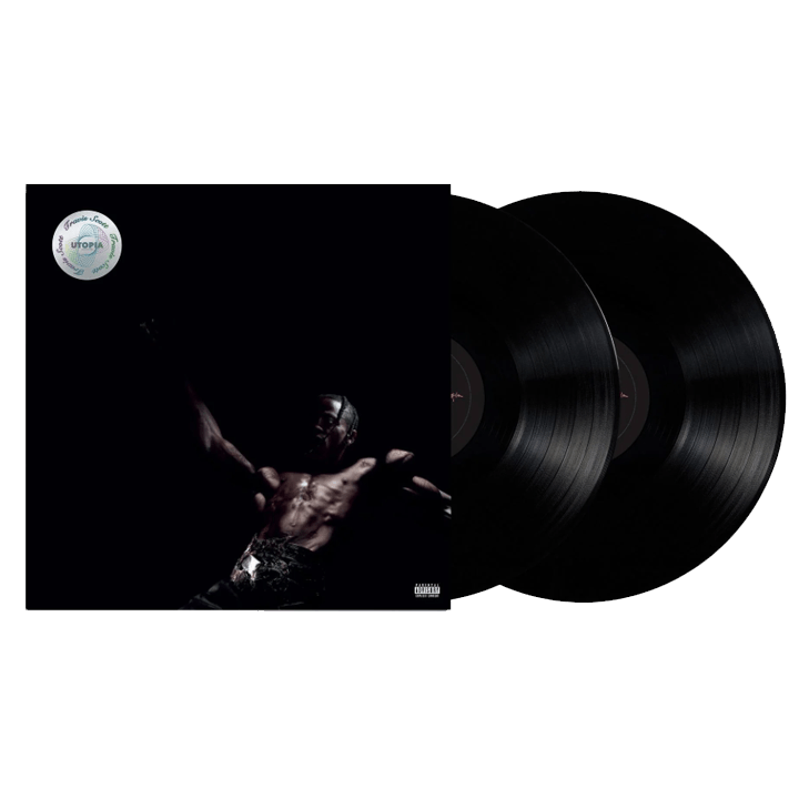 Travis Scott / Utopia (Black 2LP 140gm Vinyl) - Merch Jungle - Official Travis Scott music and merch