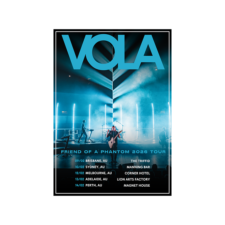 Vola / Tour Poster A3 - Merch Jungle - Official Vola music and merch