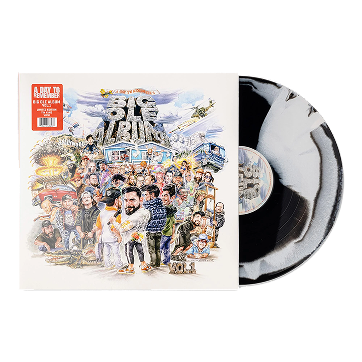 A Day To Remember / Big Ole Album Vol. 1 (Limited Edition Black & White Vinyl) - Merch Jungle - Official A Day To Remember music and merch
