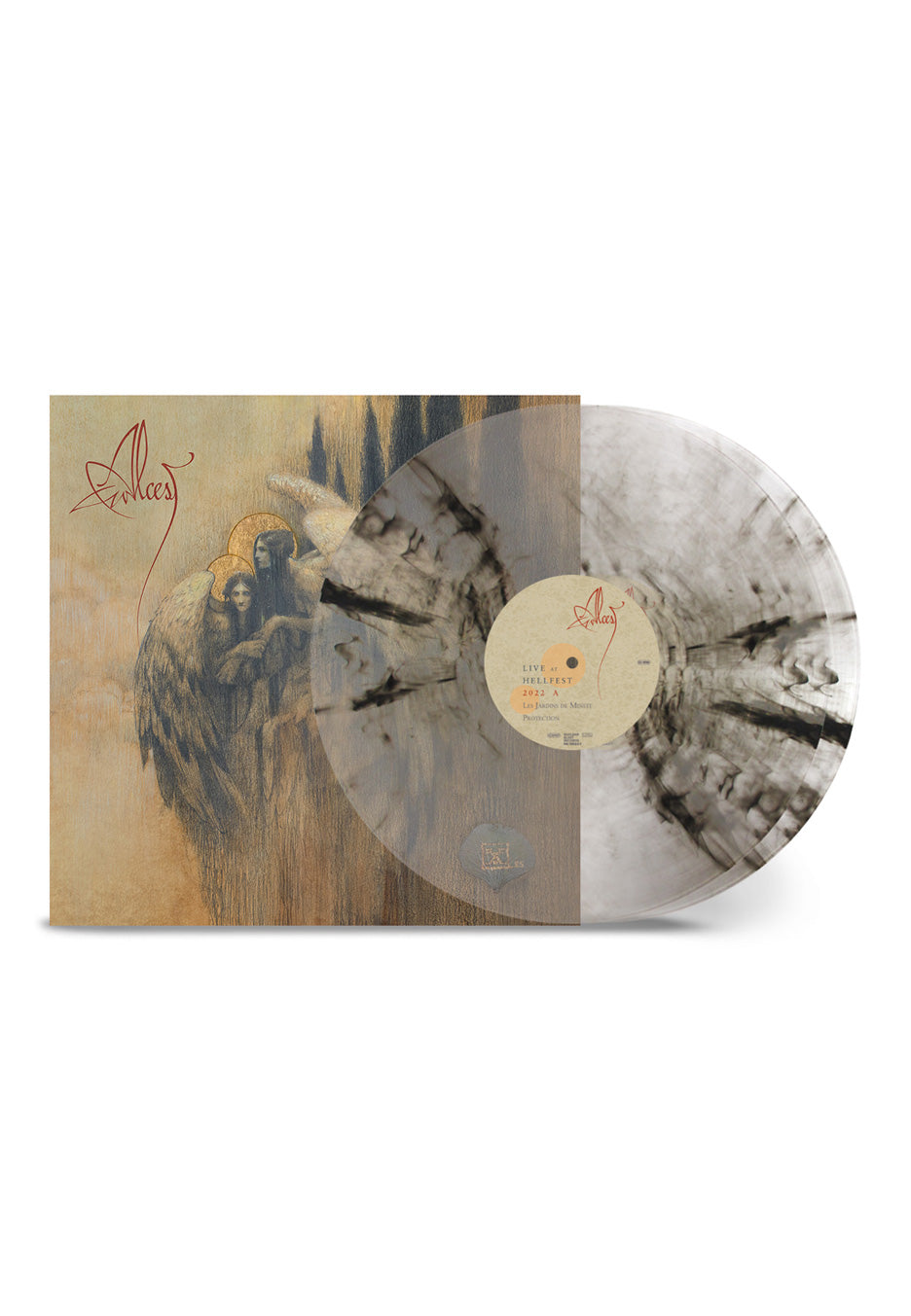 Alcest / Live At Hellfest 2022 (Limited Natural With Black Smoke 2LP Vinyl)