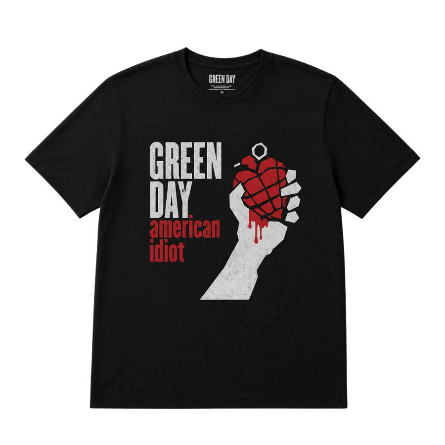 Green Day / American Idiot Tee (Black)