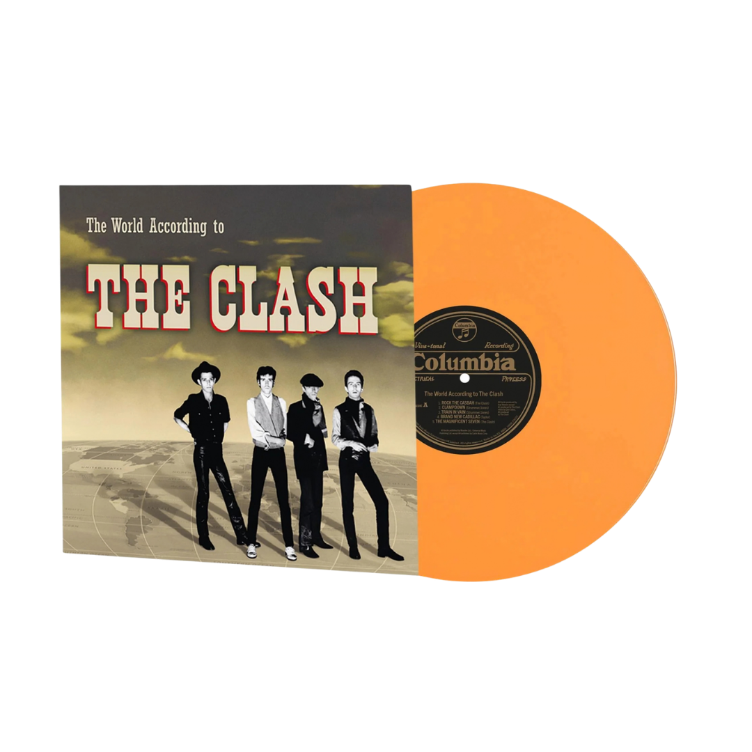 The Clash / The World According To The Clash (Orange Vinyl) - Merch Jungle - Official The Clash music and merch
