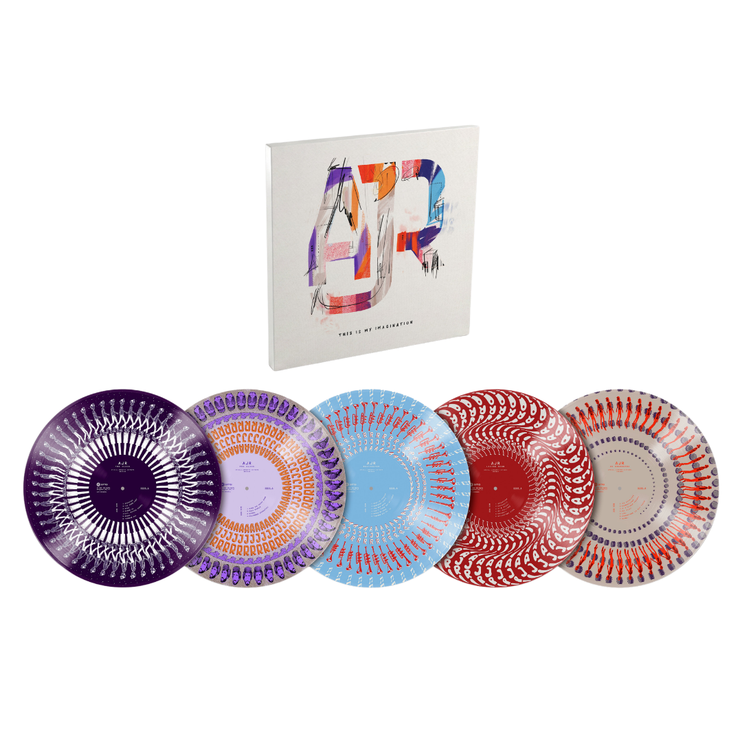 AJR / This Is My Imagination (5LP Zoetrope Vinyl Box Set) - Merch Jungle - Official AJR music and merch