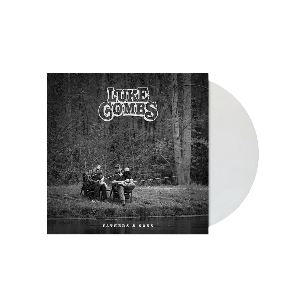 Luke Combs / Fathers & Sons (White Vinyl) - Merch Jungle - Official Luke Combs music and merch