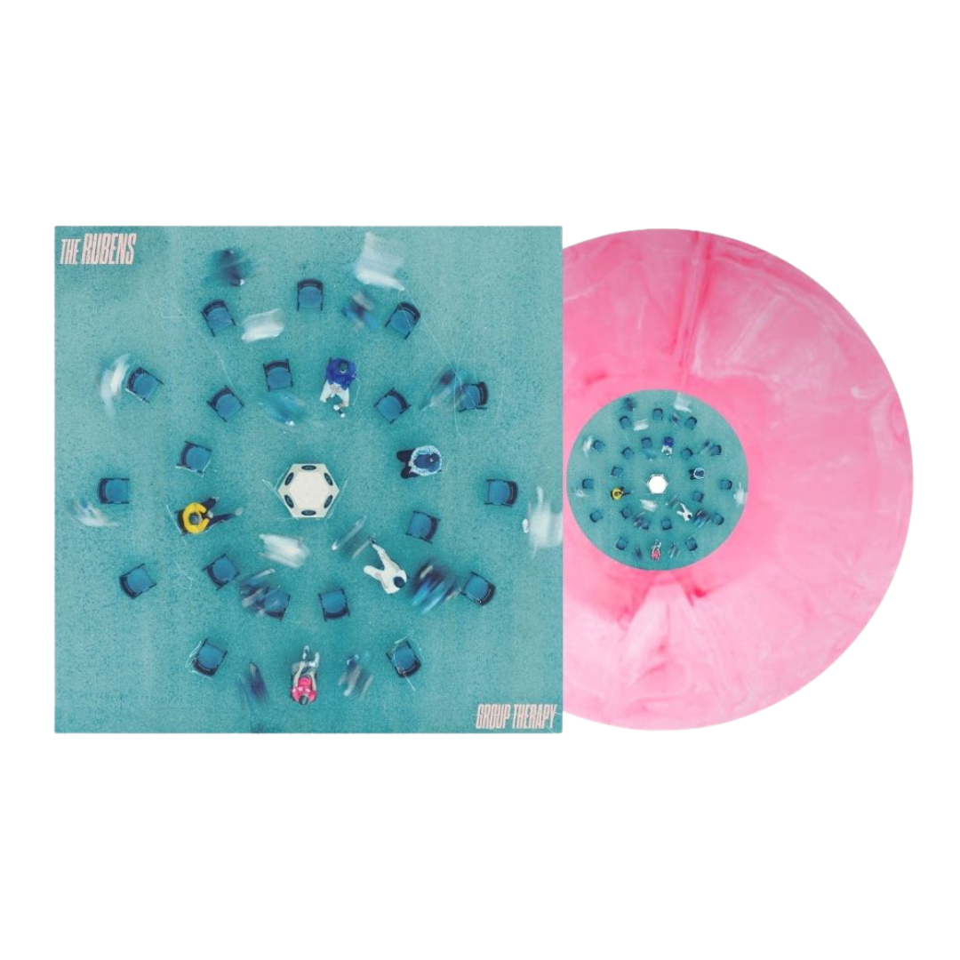 The Rubens / Group Therapy (Pink Vinyl) + Digital Download - Merch Jungle - Official The Rubens music and merch
