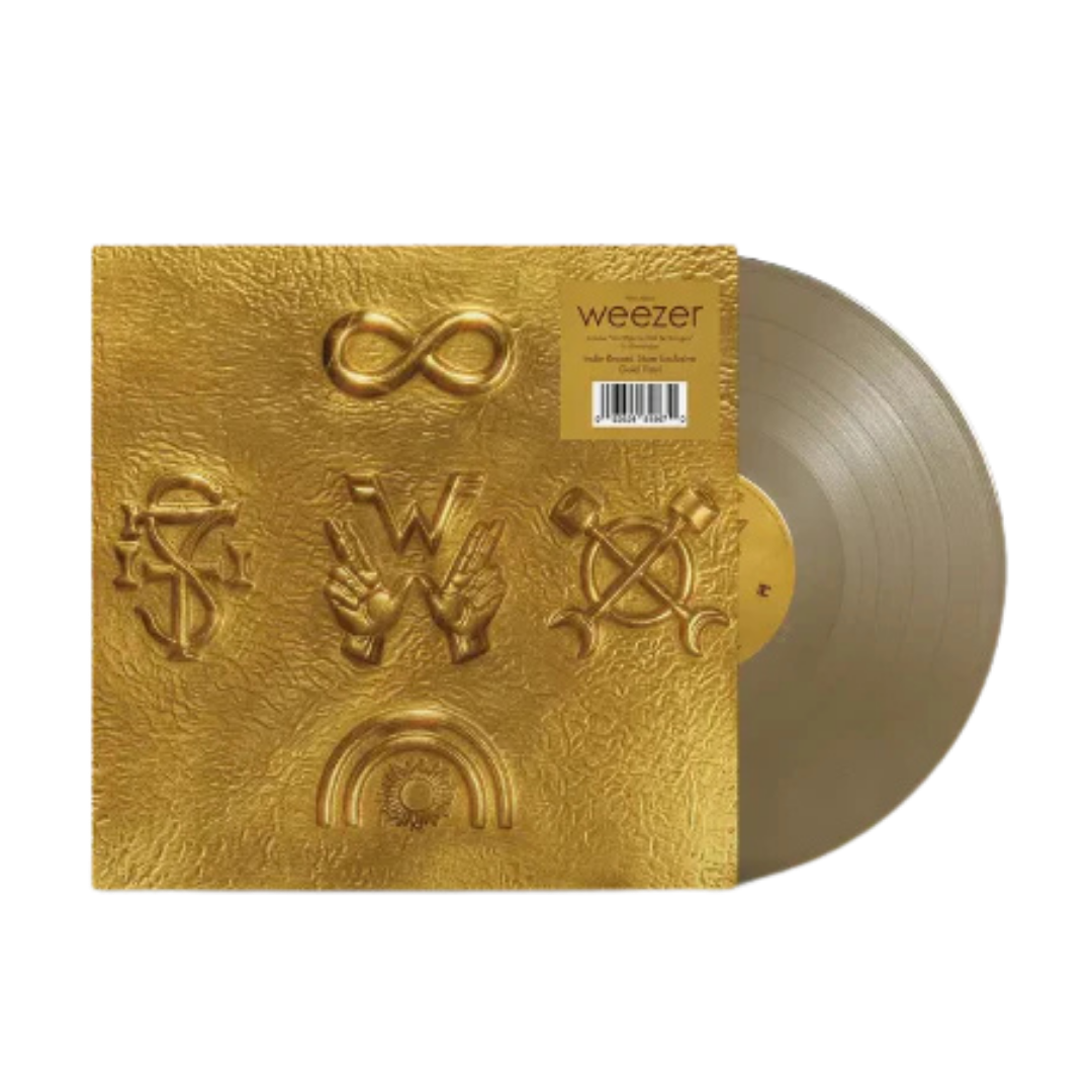 Weezer / Weezer (Gold Album) (Limited 1 x 140g 12" Gold vinyl album) - Merch Jungle - Official Weezer music and merch