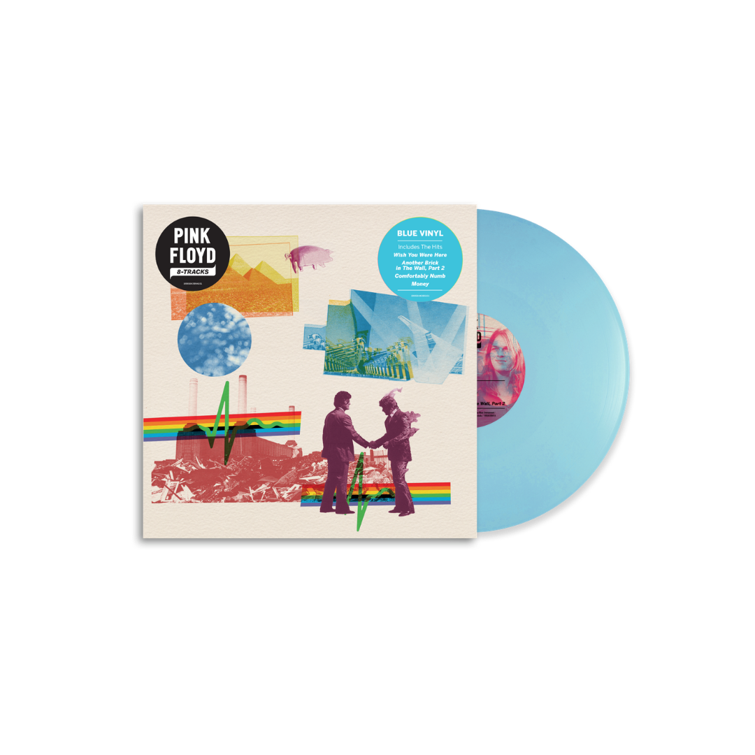 Pink Floyd / 8-Tracks (Blue Vinyl) - Merch Jungle - Official Pink Floyd music and merch