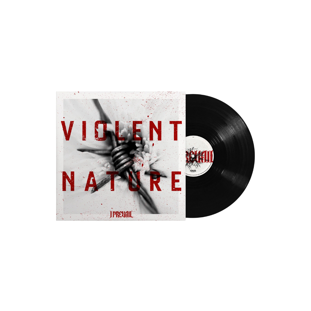 I Prevail / Violent Nature (Black 1LP Vinyl) - Merch Jungle - Official I Prevail music and merch