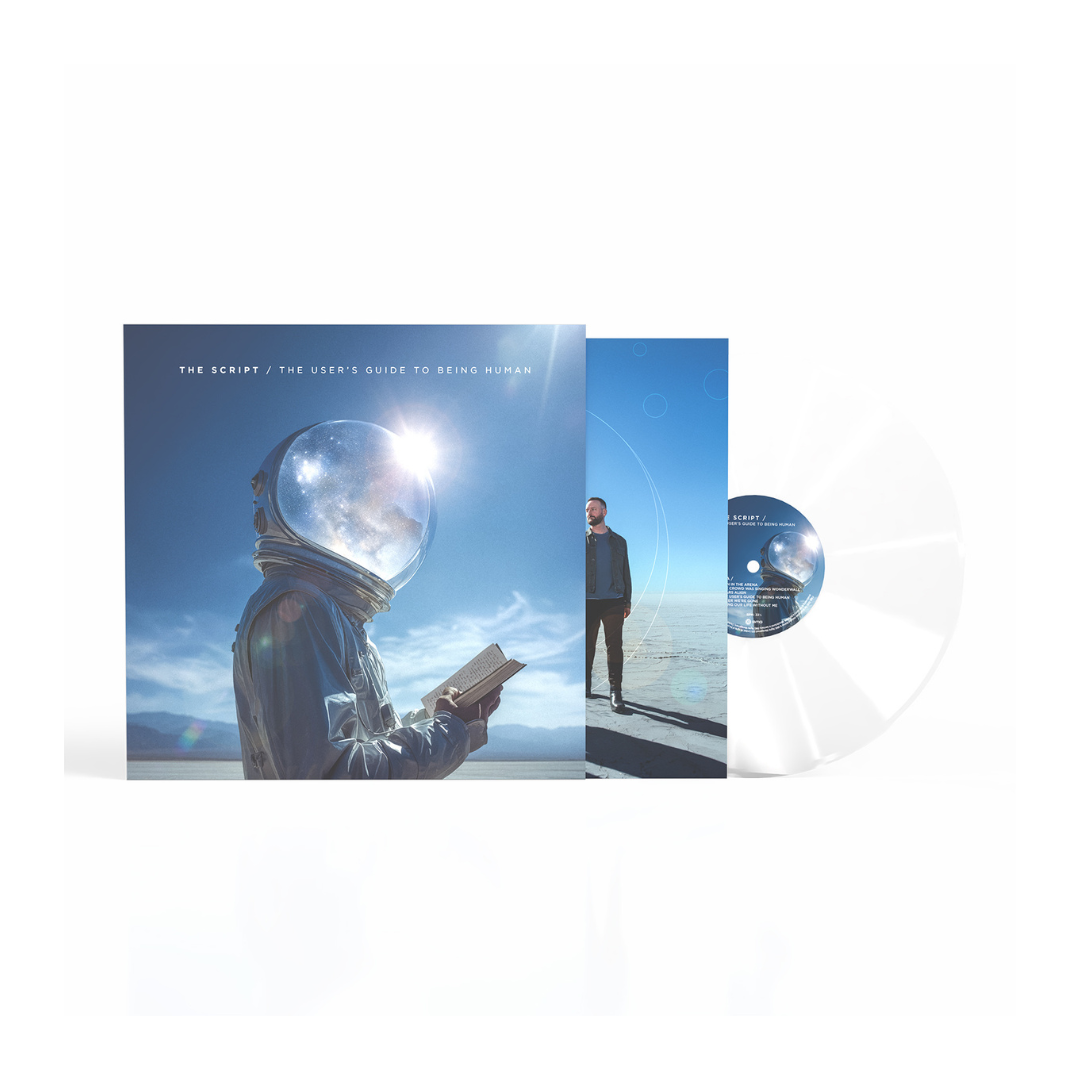 The Script / The Users Guide to Being Human (Clear Vinyl) - Merch Jungle - Official The Script music and merch