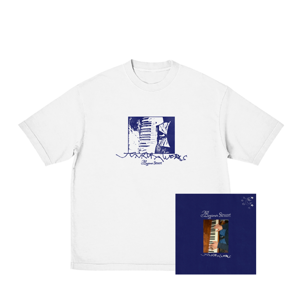 Benjamin Stewart / Junkdrawers Album Tee + Digital download - Merch Jungle - Official Benjamin Stewart music and merch